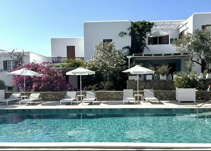 Neso - Stylish Poolside Escape For 6 In Mykonos Town