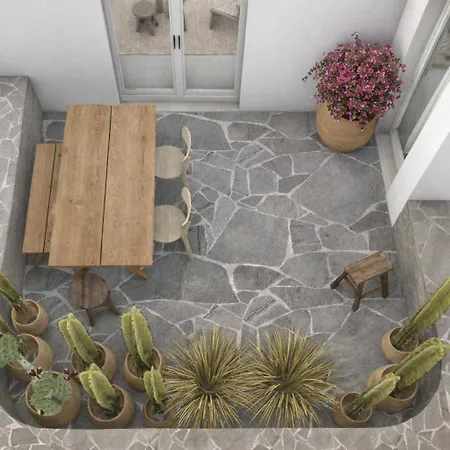 Neso - Stylish Poolside Escape For 6 In Apartment Mykonos Town