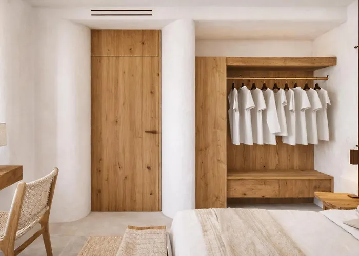 Apartment Neso - Stylish Poolside Escape For 6 In Mykonos Town