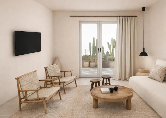 Apartment Neso - Stylish Poolside Escape For 6 In